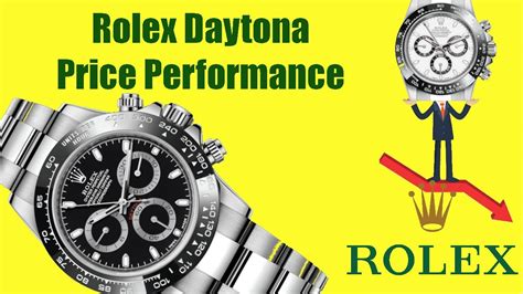 rolex price decline